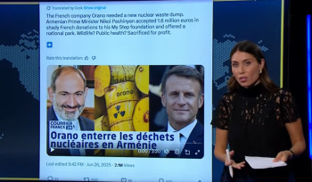 France 24 հեռուստաընկերությունը ևս փաստերով հերքել է կեղծ լուրը, թե Ֆրանսիան իբր միջուկային թափոններ է տեղափոխել Հայաստան