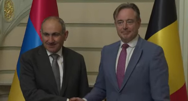 Այցս Բրյուսել ավարտեցի Բելգիայի վարչապետ Բարտ Դը Վեվերի հետ հանդիպմամբ․ Փաշինյան