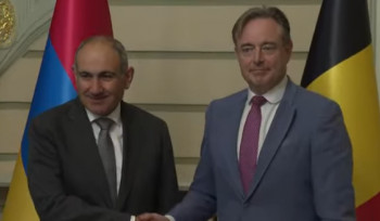 Այցս Բրյուսել ավարտեցի Բելգիայի վարչապետ Բարտ Դը Վեվերի հետ հանդիպմամբ․ Փաշինյան