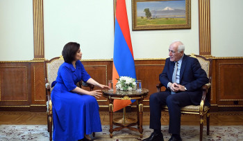 Վահագն Խաչատուրյանն ընդունել է «Վեոլիա Ջուր» ընկերության գլխավոր տնօրեն Մարիաննա Շահինյանին
