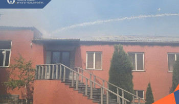 Չարենցավանում խոշոր հրդեհ է բռնկվել
