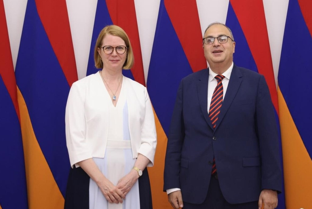 Վլադիմիր Վարդանյանն ու Գերմանիայի դեսպանն անդրադարձել են ՀՀ քաղաքացիների համար վիզաների ազատականացմանն առնչվող հարցերին