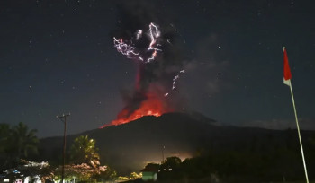 Ինդոնեզիայի արևելքում գտնվող Լևոտոբի հրաբուխը կրկին ժայթքել է