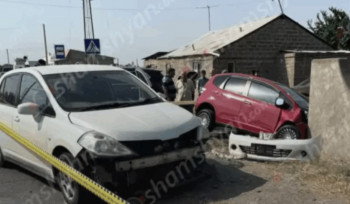 Արարատի մարզում բախվել են «Nissan Tiida»-ն ու «Honda»-ն․ 6 վիրավորներից 3-ը անչափահասներ են