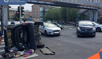 Բախվել են ավտոմեքենաներ․ կա տուժած