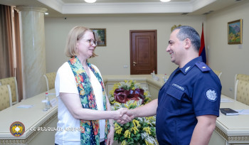 Քննչական կոմիտեի նախագահ Արթուր Պողոսյանն ընդունել է ՀՀ-ում Գերմանիայի դեսպանին