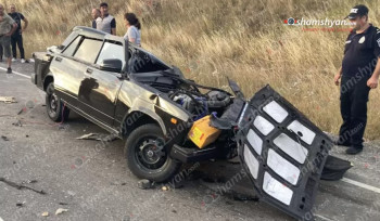 Սյունիքում «ՎԱԶ 2107»-ը բախվել է ավտոբուսին, ապա բեռնատարին. կան տուժածներ