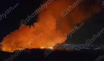 Խոշոր հրդեհ՝ Նուբարաշենի աղբավայրում