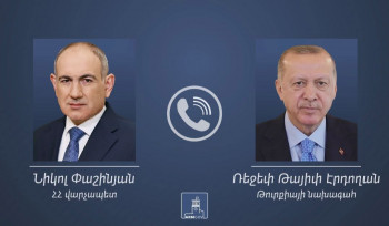 Փաշինյանը հեռախոսազրույց է ունեցել Էրդողանի հետ