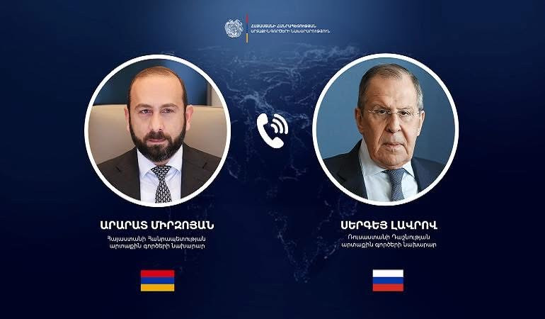 Միրզոյանը հեռախոսազրույց է ունեցել ՌԴ ԱԳ նախարարի հետ