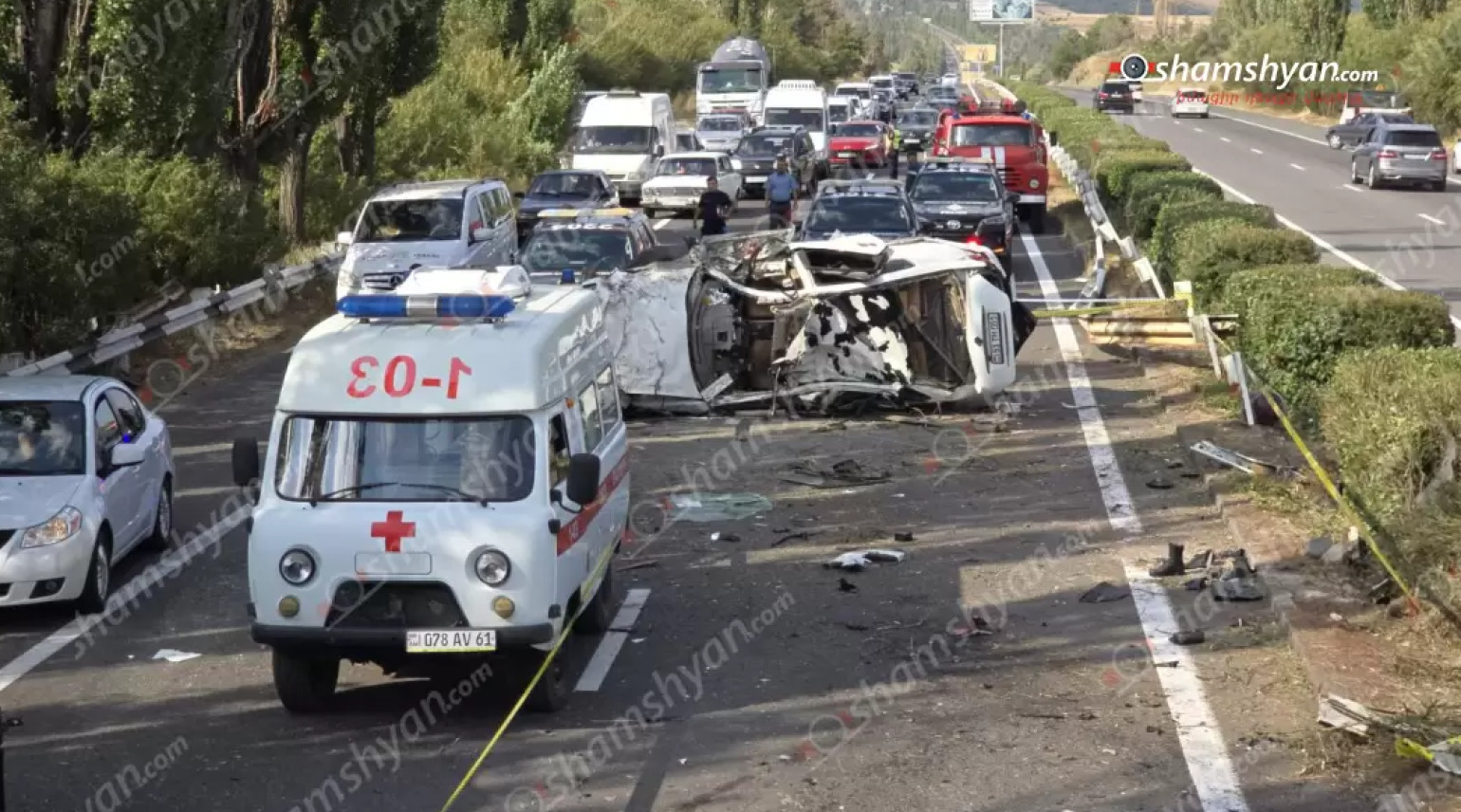 Երևան-Սևան ճանապարհին բախվել են 2 «Opel» և «Nissan»-ը․ կան տուժածներ