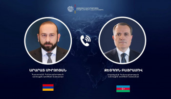 Արարատ Միրզոյանը հեռախոսազրույց է ունեցել Ադրբեջանի արտգործնախարարի հետ