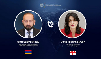 Միրզոյանը հեռախոսազրույց է ունեցել Վրաստանի ԱԳ նախարար Մակա Բոճորիշվիլիի հետ