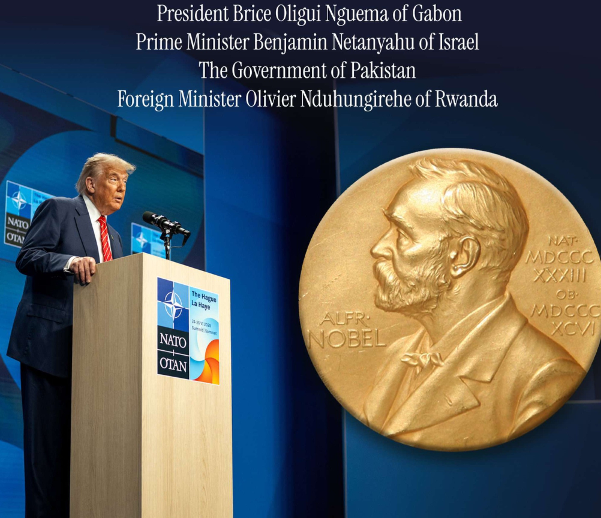 Աշխարհը կոչ է անում Թրամփին Նոբելյան մրցանակ տալ․ Սպիտակ տուն