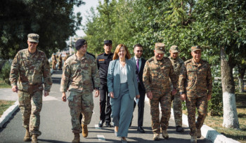 Դեսպան Քվինը ներկա է գտնվել «Արծիվ գործընկեր 25» զորավարժության բացմանը