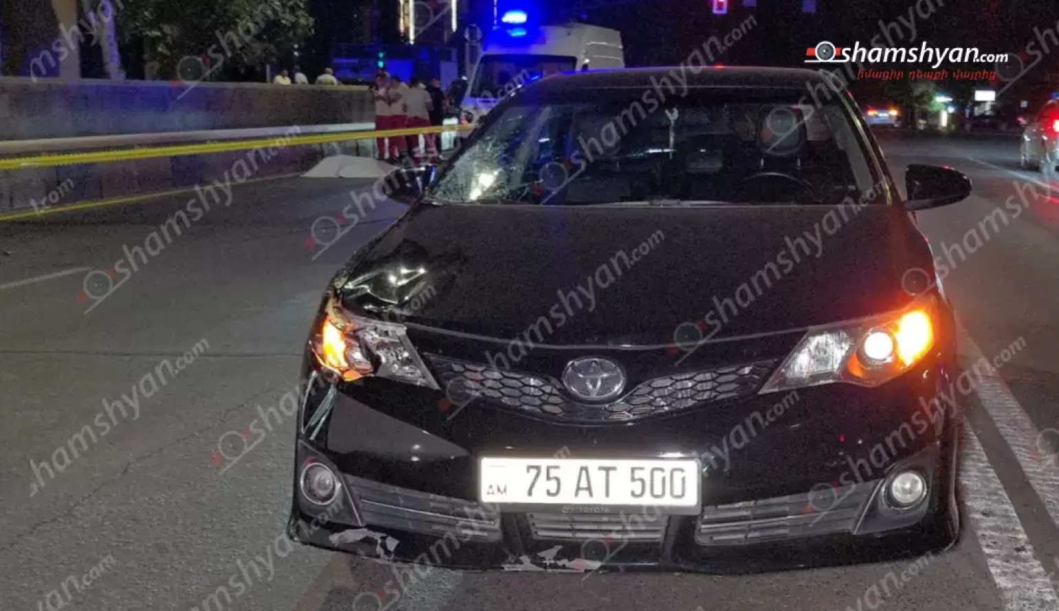 Երևանում «Toyota»-ն վրшերթի է ենթարկել Աղբահանության և սանմաքրան աշխատակցին
