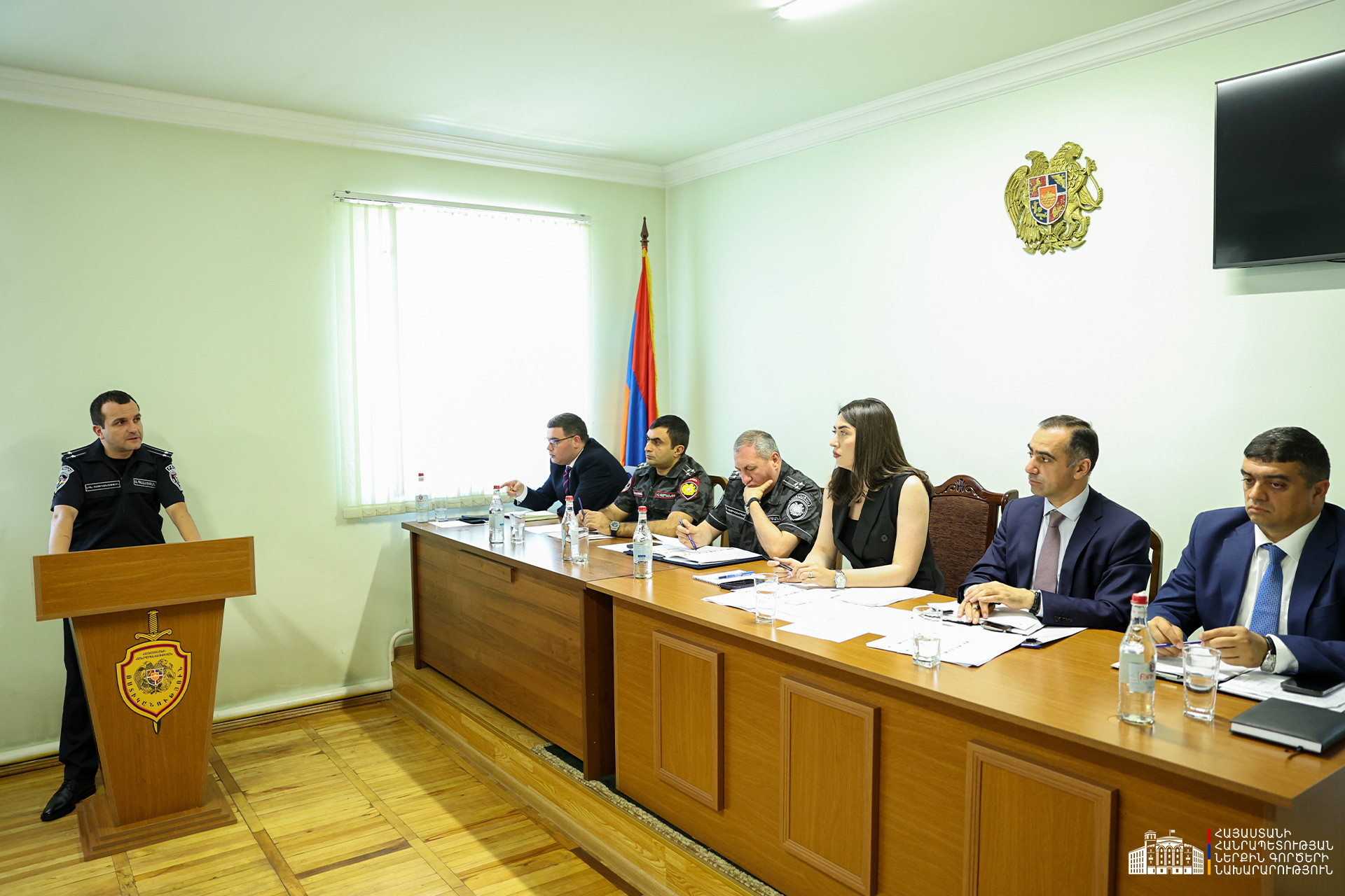 ՆԳ նախարարը հետևել է Սևանի ջրափրկարարական ջոկատի վարչական նոր համալիրի շինաշխատանքներին