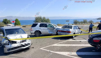 Սևան-Մարտունի ավտոճանապարհին բախվել են «Mercedes»-ը, «Nissan Tiida»-ն և «Լադա»-ն․ կան տուժածներ