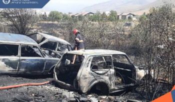 Հրդեհ՝ Սպիտակ քաղաքում