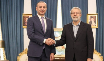 Արմեն Գրիգորյանը հանդիպել է Իրանի անվտանգության խորհրդի քարտուղարի հետ