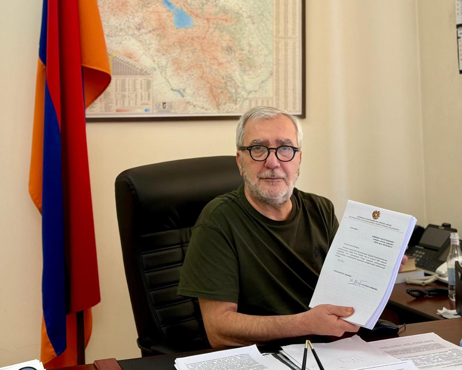 44-օրյա ռազմական գործողությունների հանգամանքների ուսումնասիրման նպատակով ստեղծված քննիչ հանձնաժողովի զեկույցը ուղարկվել է ԱԺ նախագահին