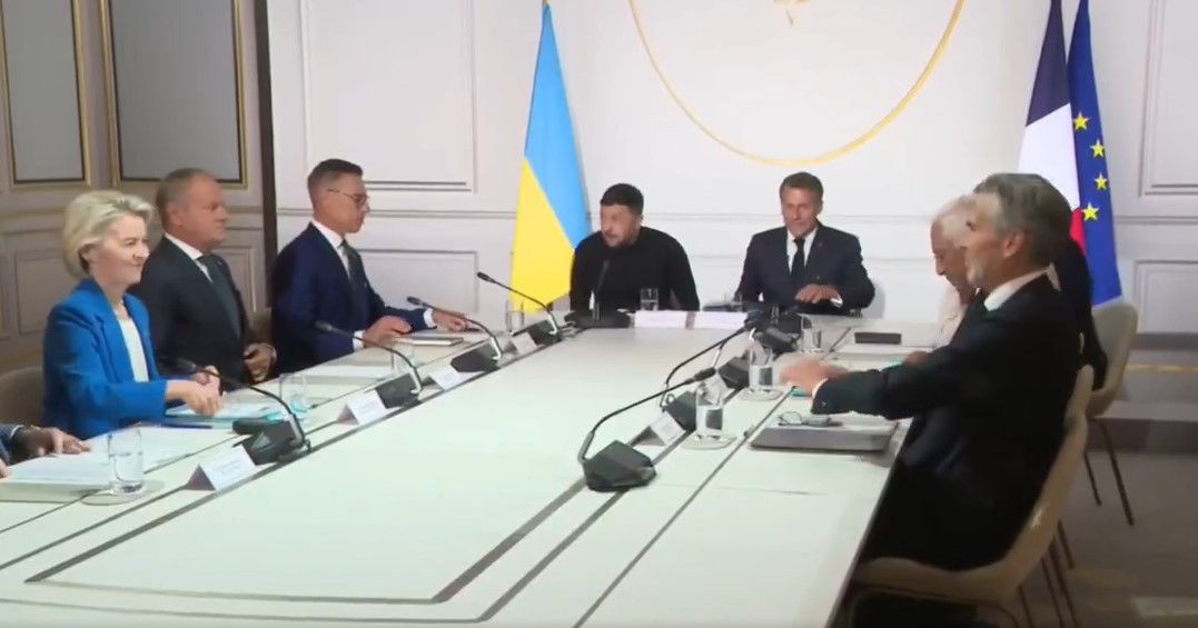 Փարիզում մեկնարկել է Զելենսկու և եվրոպական երկրների ղեկավարների հանդիպումը