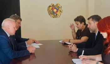 Կարեն Անդրեասյանն ընդունել է Ռուսաստանի դեսպանին