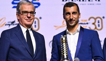 Մխիթարյանն արժանացել է  «Ինտեր»-ի «Gentleman Award» մրցանակին