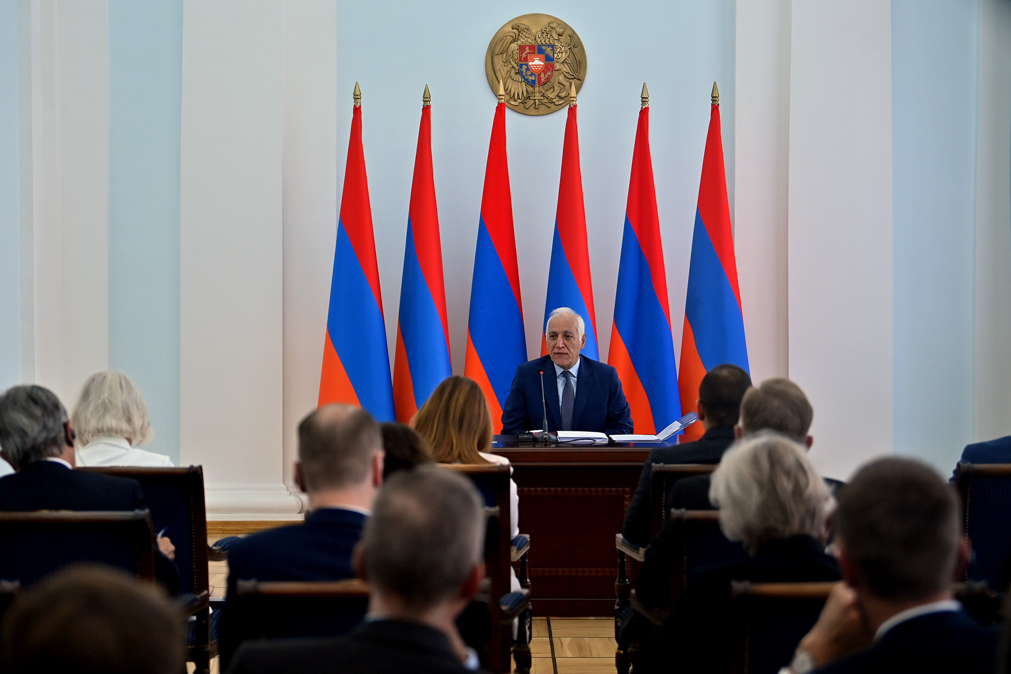 Վահագն Խաչատուրյանը ընդունել է Հայաստան այցելած՝ ՆԱՏՕ-ում հավատարմագրված դեսպաններին