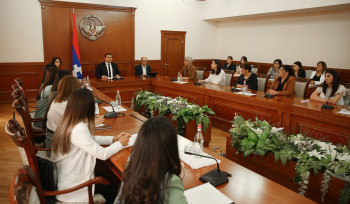 Այսօր հանդիպել եմ ապագա սոցաշխատողների հետ․ Արցախի պետնախարար