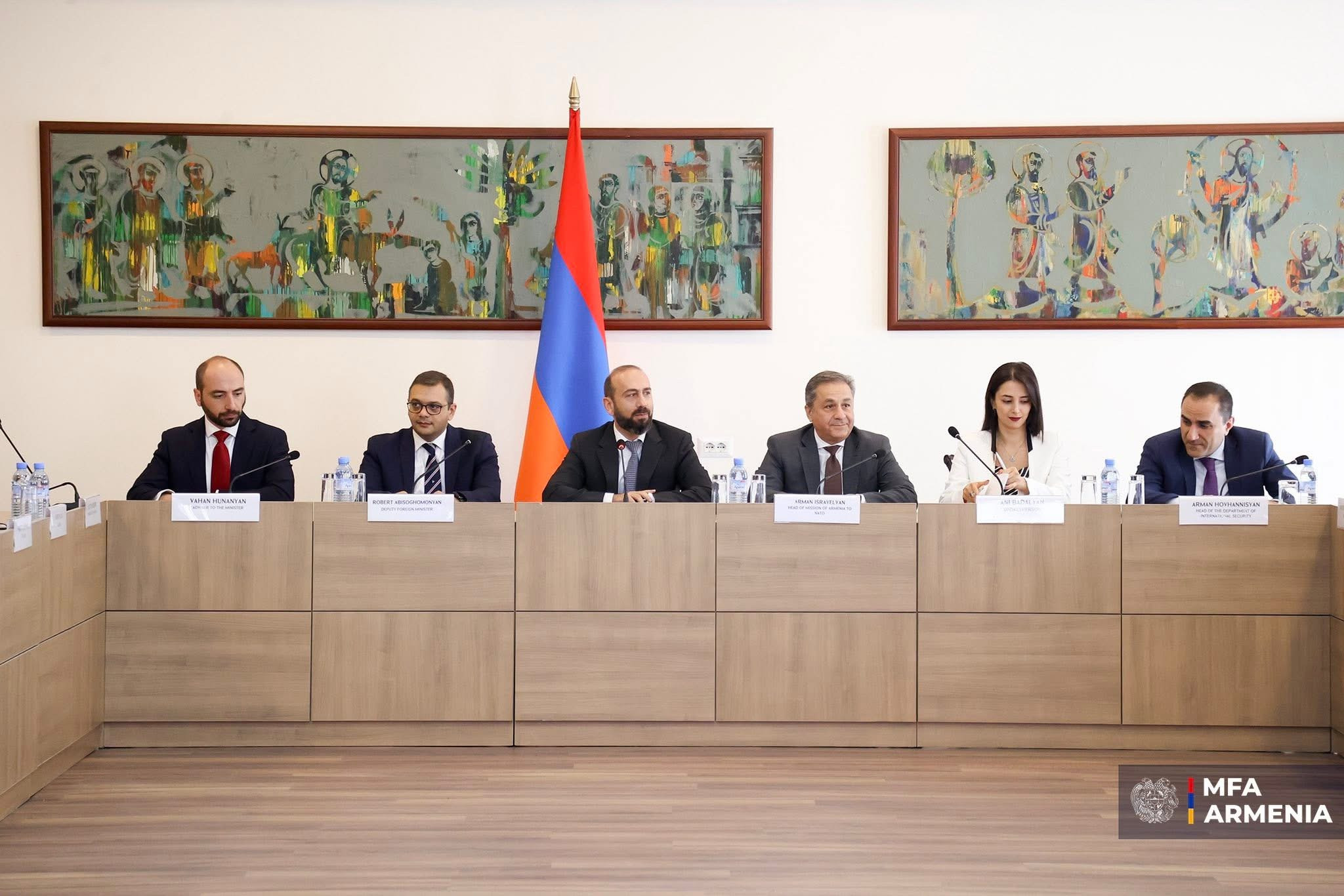 Արարատ Միրզոյանն ընդունել է ՆԱՏՕ-ում անդամ երկրների մշտական ներկայացուցիչների պատվիրակությանը