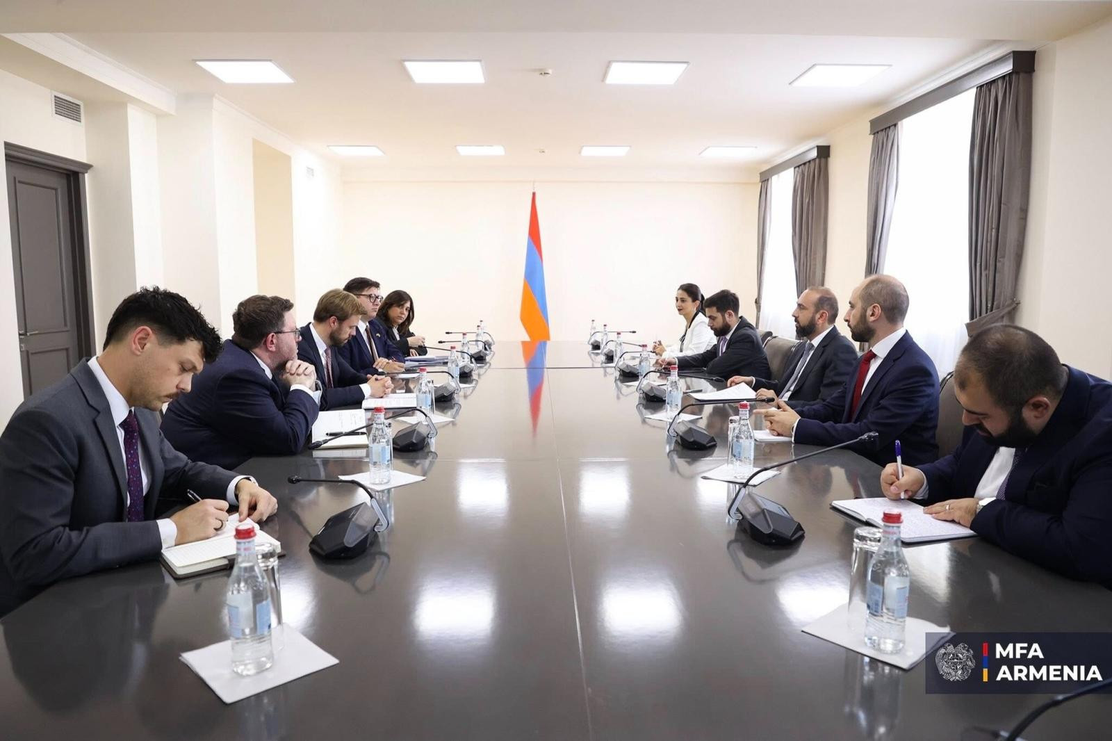 Միրզոյանը ամերիկացի բարձրաստիճան պաշտոնյայի հետ քննարկել է «Թրամփի ուղու» կյանքի կոչմանն առնչվող հարցեր