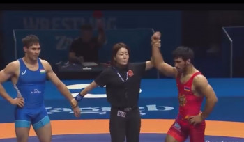 Ըմբշամարտի Աշխարհի առաջնություն. Արման Անդրեասյանը հաղթանակ է տարել