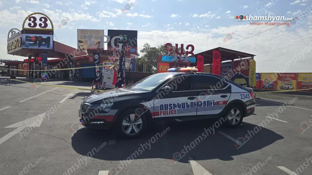 Կրակnցներ Էջմիածնի գազալցակայանի մոտ. shamshyan.com
