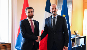 ՀՀ ԱԳ նախարարի տեղակալ Վահան Կոստանյանի հանդիպումը Ֆրանսիայի ԱԳՆ եվրոպական հարցերով նախարար Բենժամեն Հադադի հետ