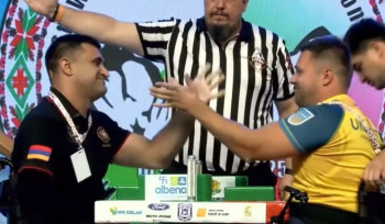 Սարգիս Ստեփանյանը Պարաբազկամարտի աշխարհի քառակի չեմպիոն է