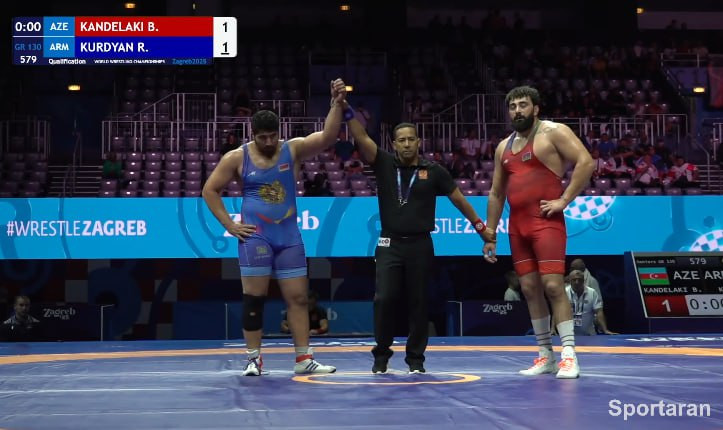 Ըմբշամարտիկ Ռազմիկ Քուրդյանը մեկնարկում հաղթեց Ադրբեջանի ներկայացուցչին