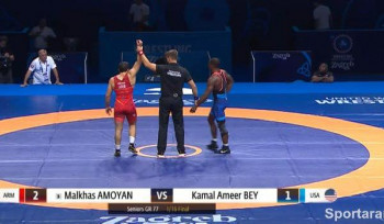 Մալխաս Ամոյանը  հաղթեց Քամալ Բեյին և դուրս եկավ աշխարհի առաջնության 1/8 եզրափակիչ