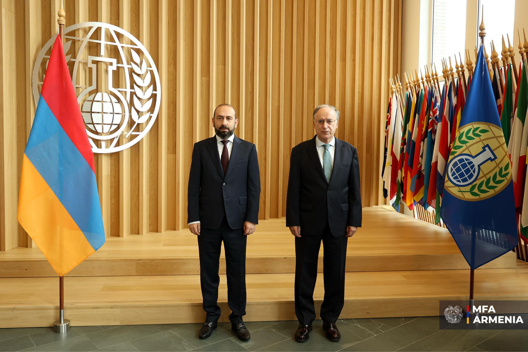 Արարատ Միրզոյանը հանդիպում է ունեցել Քիմիական զենքի արգելման կազմակերպության գլխավոր քարտուղարի հետ