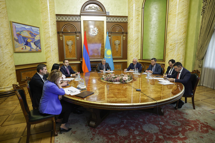 Երևանն աջակցում է Ղազախստան-Թուրքմենստան-Իրան-ՀՀ բեռնափոխադրումների ուղի ստեղծելու նախագծին. ՀՀ-Ղազախստան միջկառավարական հանձնաժողովի նիստում