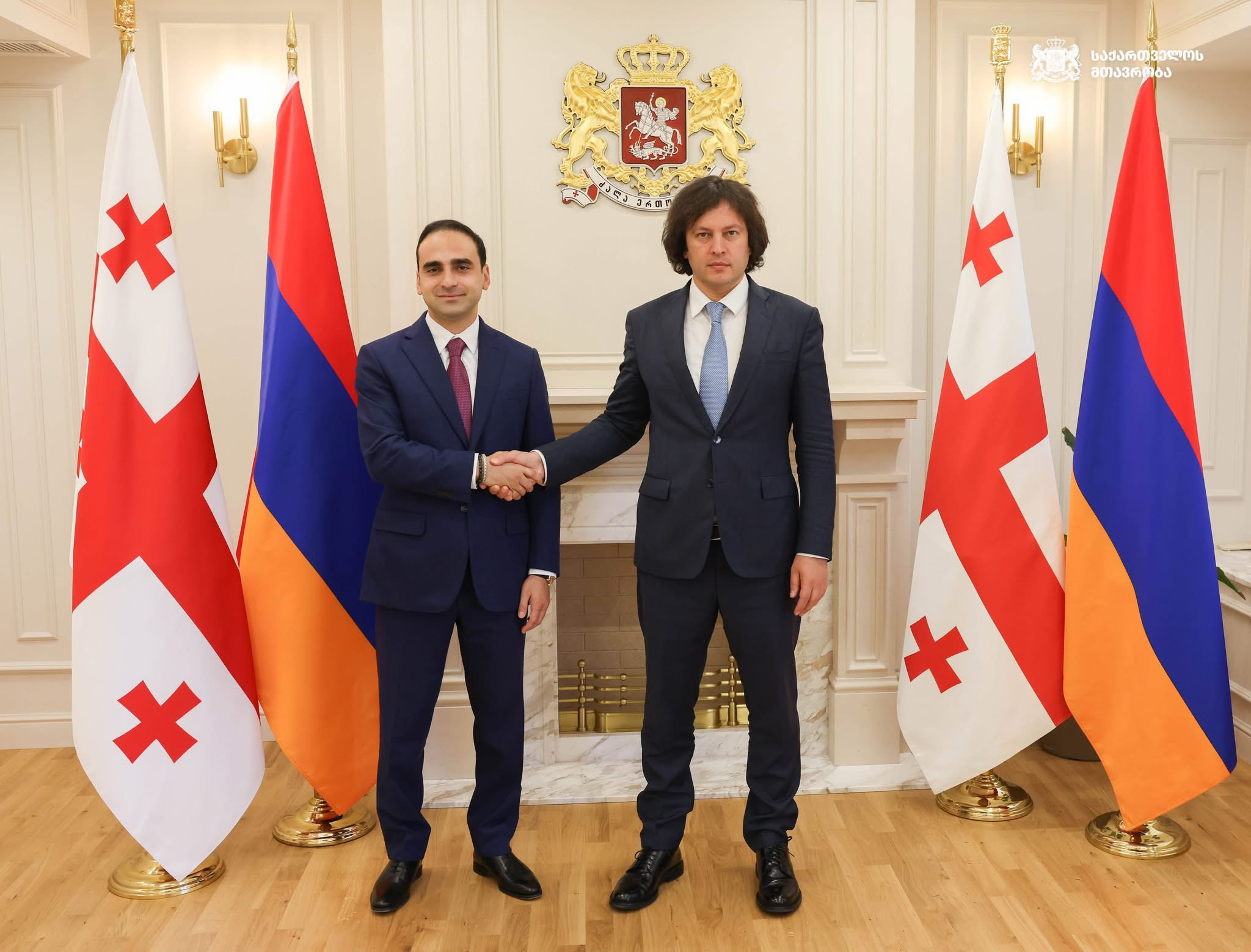 Իրակլի Կոբախիձեն ընդունել է Տիգրան Ավինյանին