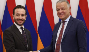 Հայկ Կոնջորյանն ու Վասիլիս Մարագոսը քննարկել են ՀՀ-ԵՄ համագործակցության հեռանկարները