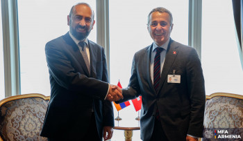 Արարատ Միրզոյանը Հայաստանի և Ադրբեջանի միջև նախաստորագրված խաղաղության համաձայնագիրը քննարկել է շվեյցարացի պաշտոնյայի հետ