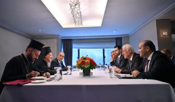 Վահագն Խաչատուրյանը հանդիպել է Նորին Սրբություն Կոստանդնուպոլսի Արքեպիսկոպոս և Էկումենիկ Պատրիարք Բարդուղիմեոս Առաջինի հետ
