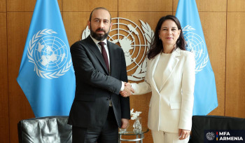 Միրզոյանը հանդիպում է ունեցել ՄԱԿ Գլխավոր ասամբլեայի նախագահ Անալենա Բերբոքի հետ