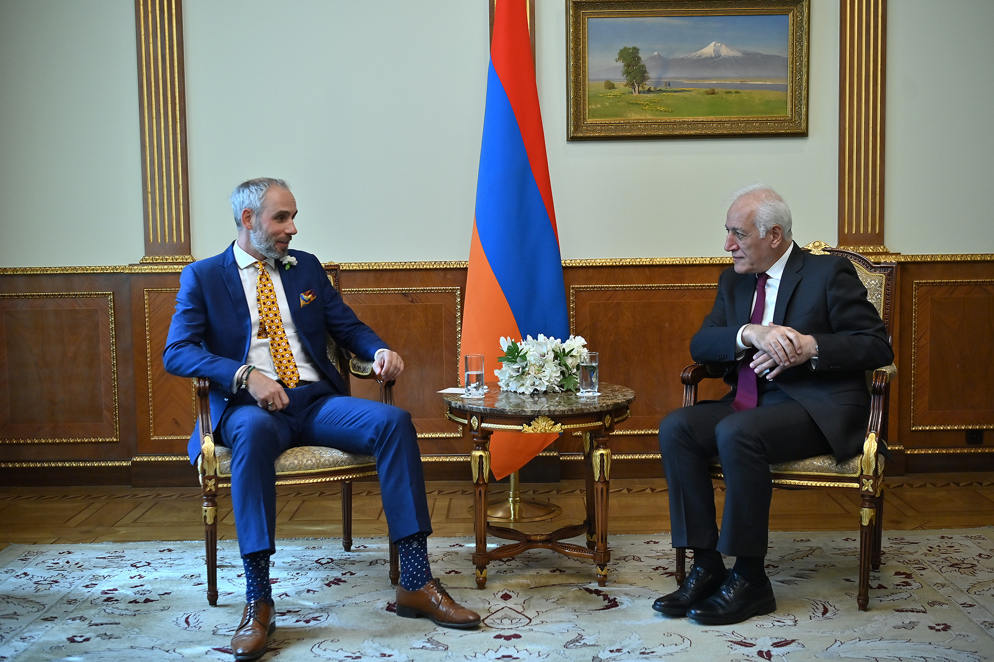 Հանրապետության նախագահն ընդունել է Չեխիայի դեսպանին