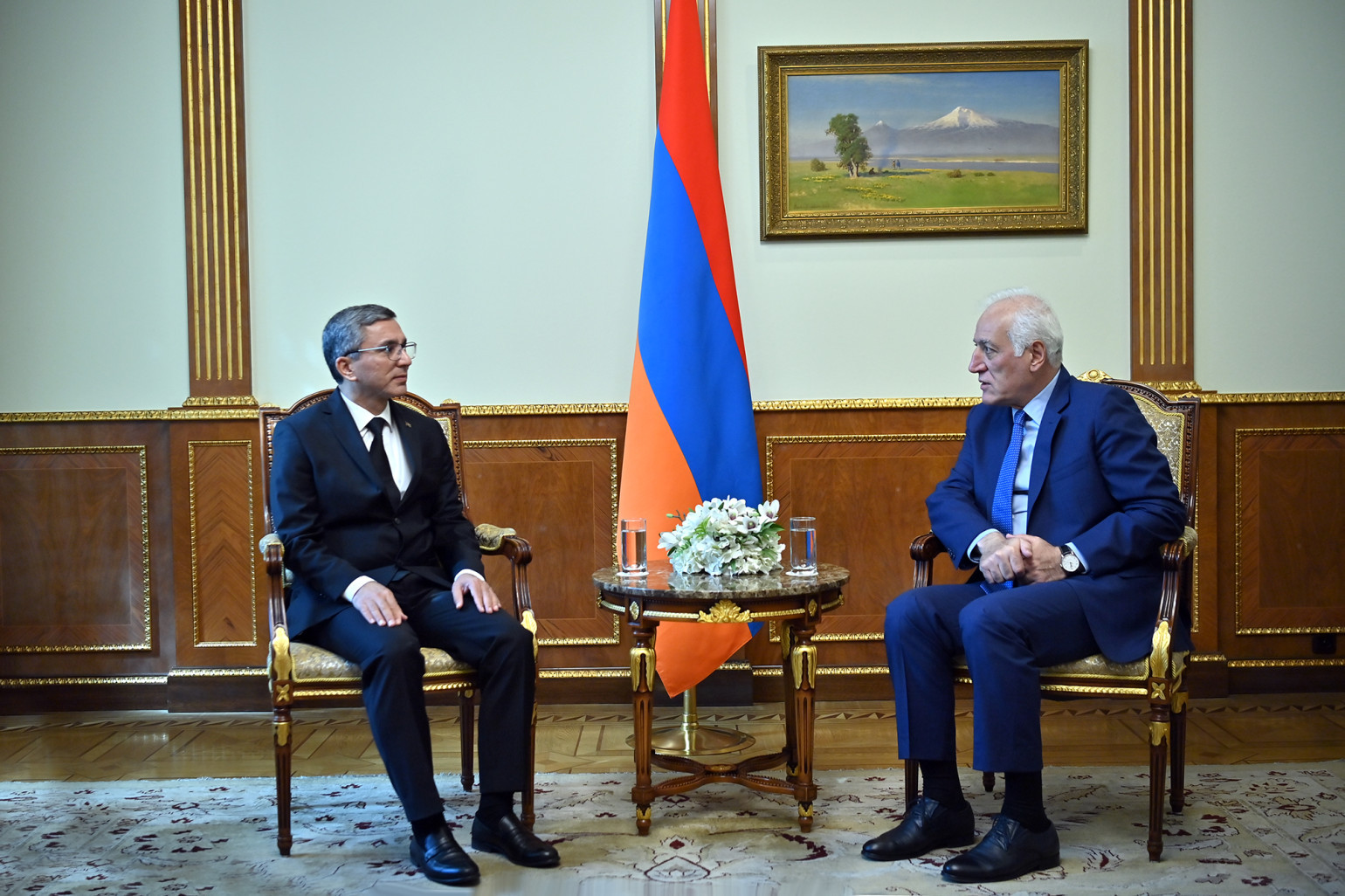«Խաղաղության խաչմերուկ» ծրագրի իրականացման դեպքում Հայաստան-Թուրքմենստան գործընկերությունը կարող է ստեղծել նոր հնարավորություններ․ Խաչատուրյանը՝ Թուրքմենստանի դեսպանին
