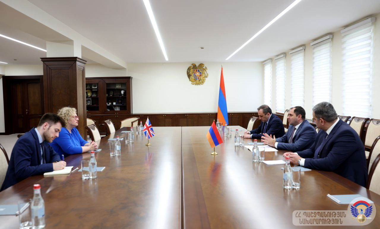 Սուրեն Պապիկյանն ընդունել է Միացյալ Թագավորության դեսպանին