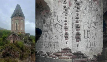 Կիրանցի վանքի պատերին արված գրառումները մաքրվել են