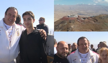 Ազգովի պատմական գործ ենք կատարում․ արժեքը կհասկանան տարիների ընթացքում․ Գագիկ Ծառուկյանն ուղեկցել է Հատիսի գագաթ բարձրացած քաղաքացիներին (տեսանյութ)